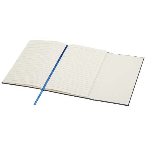 Alejandra notatnik A5 w twardej okładce ze skóry z recyklingu Błękit oceanu 10792051 (6)