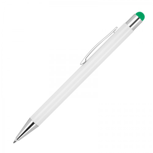 Długopis aluminiowy touch pen soft touch JEAN Zielony 1323809 (1)