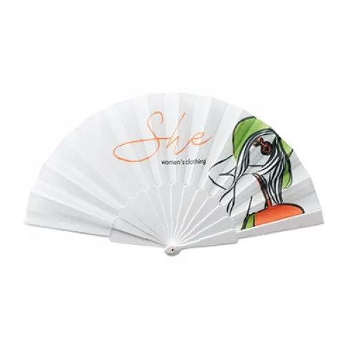 Wachlarze japońskie według własnego projektu Wielokolorowy MPFN03 (2)