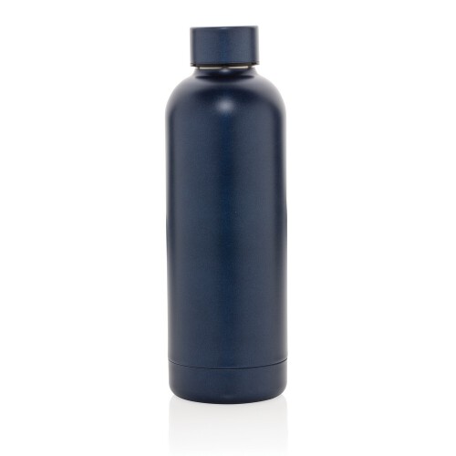 Butelka termiczna 500 ml, stal nierdzewna z recyklingu niebieski P435.705 (1)