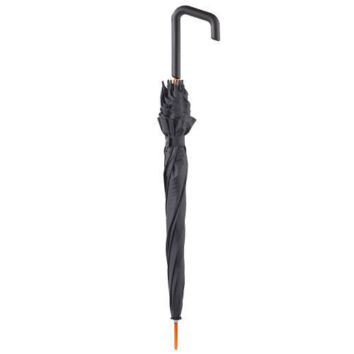 Automatycznie otwierana parasolka laska 23'' Czarny / pomarańczowy LT97109-N0226 (4)