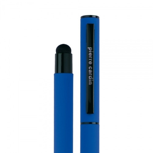 Zestaw piśmienny długopis i pióro kulkowe touch pen soft touch CELEBRATION Pierre Cardin Niebieski B0401006IP304 (2)