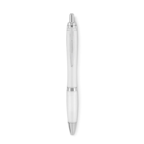 Długopis z RPET przezroczysty biały MO6409-26 (2)