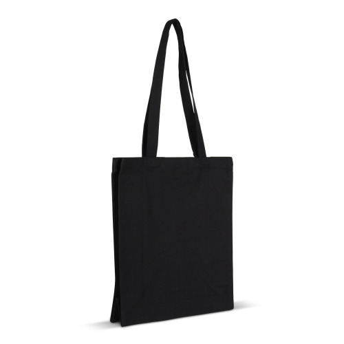 Torba na ramię płótno bawełniane OEKO-TEX® 280g/m² 32x13x40cm Czarny LT95240-N0002 
