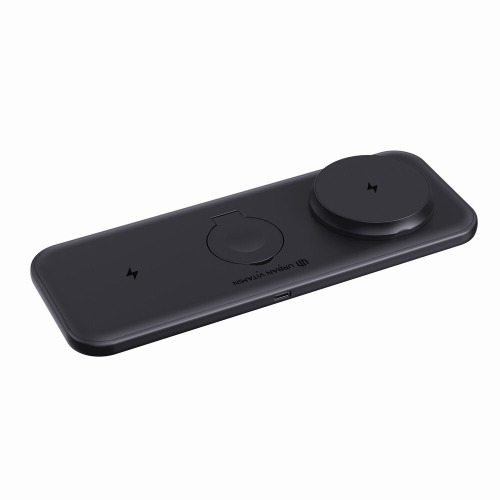 Ładowarka bezprzewodowa 3 w 1, 15W Urban Vitamin Torrance Czarny P309.5001 (5)