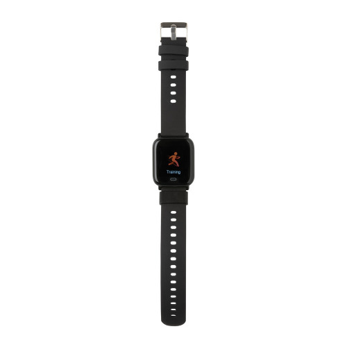 Monitor aktywności Fit Watch, TPE z recyklingu Czarny P330.891 (1)