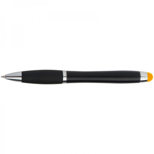 Długopis metalowy touch pen lighting logo LA NUCIA żółty 054008 (4)