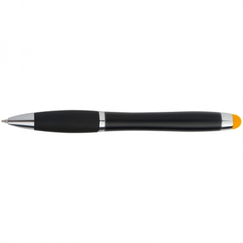 Długopis metalowy touch pen lighting logo LA NUCIA żółty 054008 (4)
