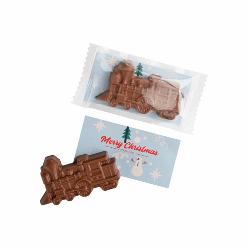 Słodycze Reklamowe Advert Card - Czekoladka Christmas Express Wielokolorowy S0531C/XM 