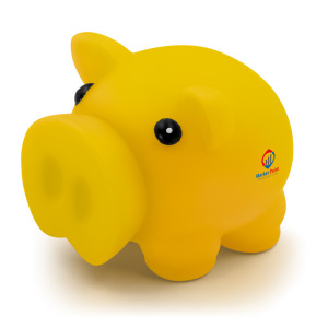Skarbonka "świnka" | Kreighton żółty