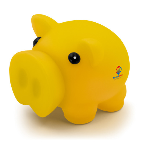 Skarbonka "świnka" | Kreighton żółty V9618-08 