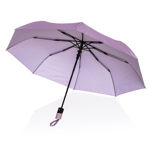 Mały parasol automatyczny 21" AWARE™ RPET Fioletowy P850.430 (6)
