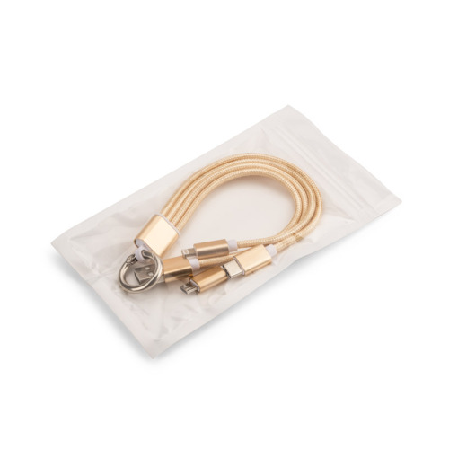 Kabel USB 3 w 1 TAUS Złoty 09106-24 (5)