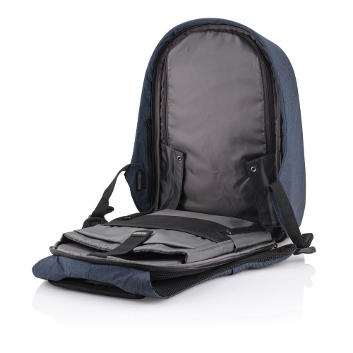 Bobby Hero XL, plecak na laptopa do 17" i tablet do 12,9", chroniący przed kieszonkowcami, wykonany z RPET granatowy V0997-04 (18)