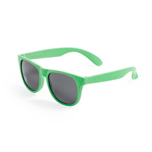 Okulary przeciwsłoneczne ze słomy pszenicznej zielony