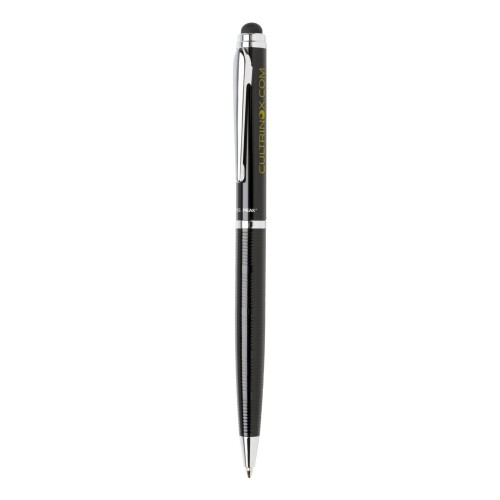 Długopis, touch pen Swiss Peak czarny, srebrny P610.440 (4)