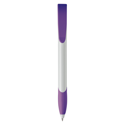Długopis Apollo (kolor nietransparentny) Biały / purpurowy LT87100-N0172 (3)