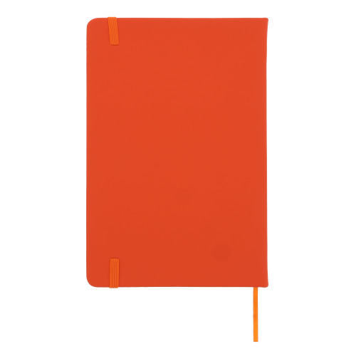 Notatnik A5 PU z kartkami papieru w kropki Pomarańczowy LT92064-N0026 (1)