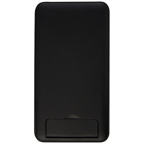 Bezprzewodowa ładowarka indukcyjna Loop o mocy 10W z tworzywa sztucznego pochodzącego z recyklingu ze stojakiem na telefon Czarny 12420390 (3)