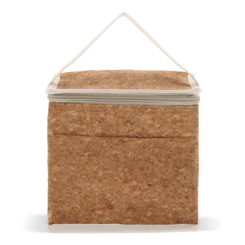 Kwadratowa torba chłodząca z korka 22x18x18cm Naturalny LT95266-N0094 (4)