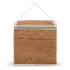 Kwadratowa torba chłodząca z korka 22x18x18cm Naturalny LT95266-N0094 (4) thumbnail