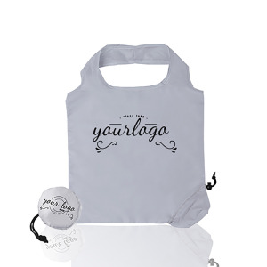 190T Składana torba / Ballbag Light Grey