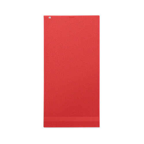 Ręcznik baweł. Organ.  140x70 czerwony MO9932-05 (1)