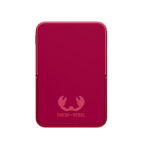 Fresh 'n Rebel Powerbank bezprzewodowy 10000 mAh kompatybilny z MagSafe Czerwony LT49745-N0021 (8)