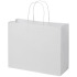 Torba z papieru Kraft ze skręconymi uchwytami – 31 x 12 x 25 cm Biały 1ZM00801 (3) thumbnail
