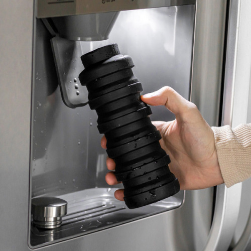 Butelka składana 500 ml ALMA Czarny 8297003 (9)