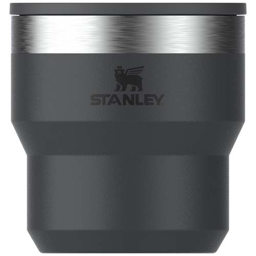 Termoizolowany kubek kempingowy Stanley Stay Hot 295 ml ze stali nierdzewnej, umożliwiający wkładanie kubków jeden w drugi Czarny 10097390 (2)