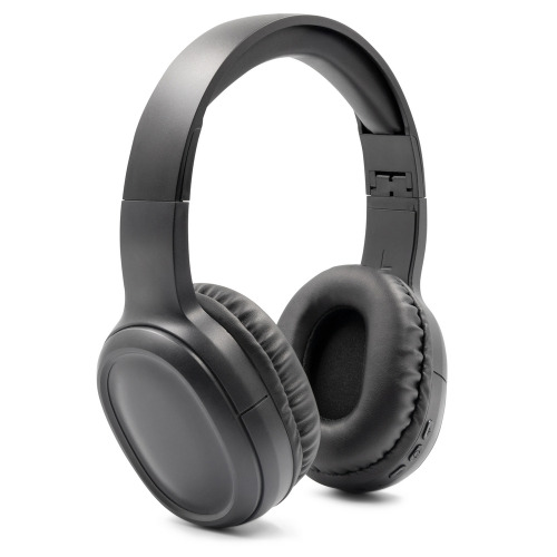 Składane bezprzewodowe słuchawki nauszne ANC | Riguel czarny V1384-03 (3)