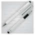 Zestaw piśmienny długopis i pióro kulkowe soft touch CLAUDIE Biały B0401200IP306  thumbnail