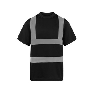 T-shirt Klasyczny Poliester Ostrzegawczy