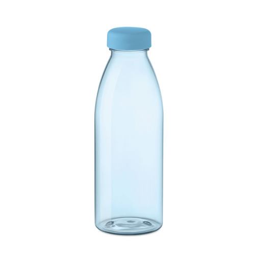 Butelka RPET 500ml przezroczysty błękitny MO6555-52 