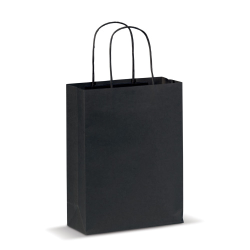 Mała Torba Papierowa Eco 120g/m² Czarny LT91716-N0002 