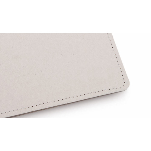 Teczka konferencyjna ok. A4 z kartonu z recyklingu z notatnikiem Neutralny V2592-00 (7)