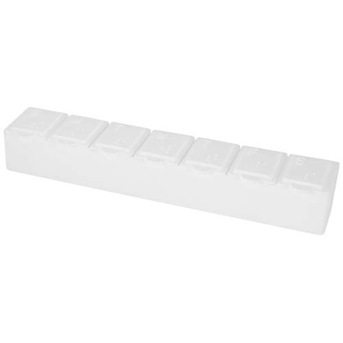 Dose 7-dniowy organizer na witaminy Biały 12637301 