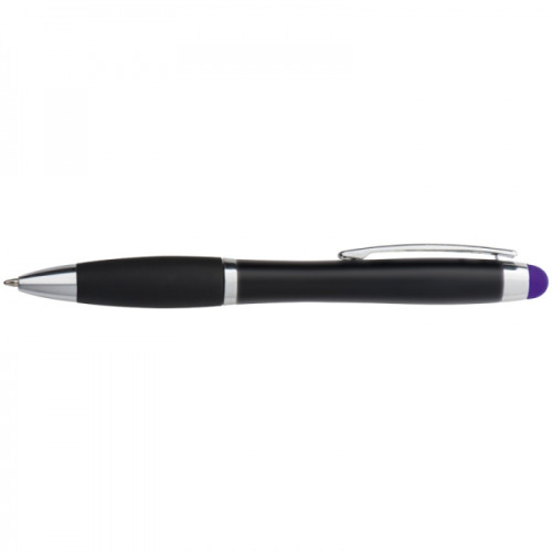 Długopis metalowy touch pen lighting logo LA NUCIA Fioletowy 054012 (2)