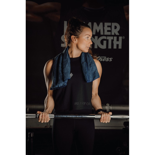 Ręcznik sportowy VINGA RPET Niebieski VG113-04 (2)