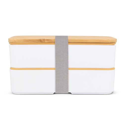 Lunchbox Bento R-PP & Bamboo Biały LT90455-N0001 (2)