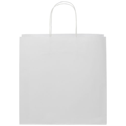 Torba z papieru Kraft ze skręconymi uchwytami – 31 x 12 x 31 cm Biały 1ZM00901 (2)
