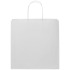 Torba z papieru Kraft ze skręconymi uchwytami – 31 x 12 x 31 cm Biały 1ZM00901 (2) thumbnail