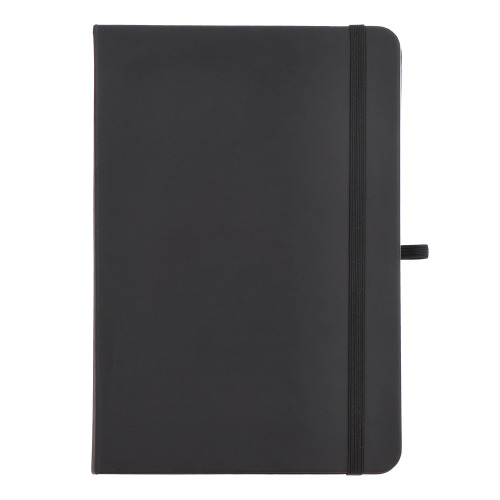 Notatnik Olmo w twardej oprawie PU A5 z karteczkami samoprzylepnymi Czarny LT92063-N0002 (4)