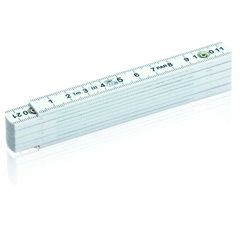 Miara składana 1 m Biały V5042-02 