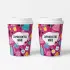 Kubek jednorazowy papierowy 330 ml Wielokolorowy PUP01  thumbnail