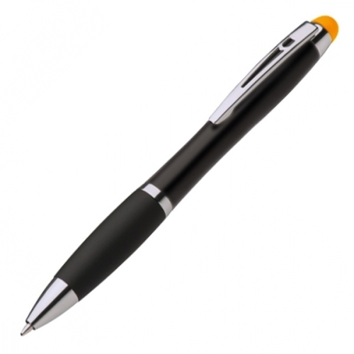 Długopis metalowy touch pen lighting logo LA NUCIA żółty 054008 