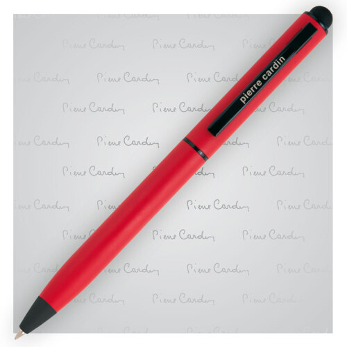 Długopis metalowy touch pen, soft touch CELEBRATION Pierre Cardin Czerwony B0101703IP305 