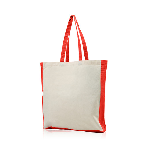 Torba z bawełny 100%, gramatura 180 g/m2 / DualCotton Czerwony IP31018352 