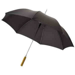 Parasol automatyczny Lisa 23'' z drewnianą rączką Czarny